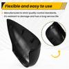 A16P-Car Cap Rearview Mirror Cover Side Wing Mirror Cover For Ford Fiesta MK7 2009-2015 Part Numbers 8A6117K746CA 8A6117K747CA