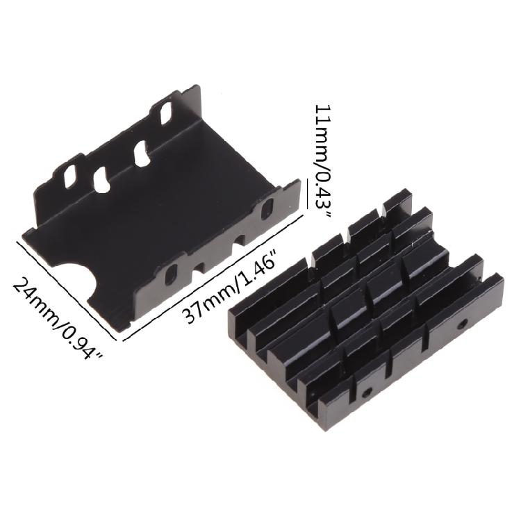 2242 Heatsinks for M.2 NVME SSD Aluminum Radiator Cooling Heat Sink Cooling Pad