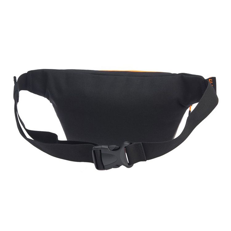 Li Ning Sports Zipper Nylon Chest Bag Waist Bag Couple Style Unisex bags Black ABLP134-2