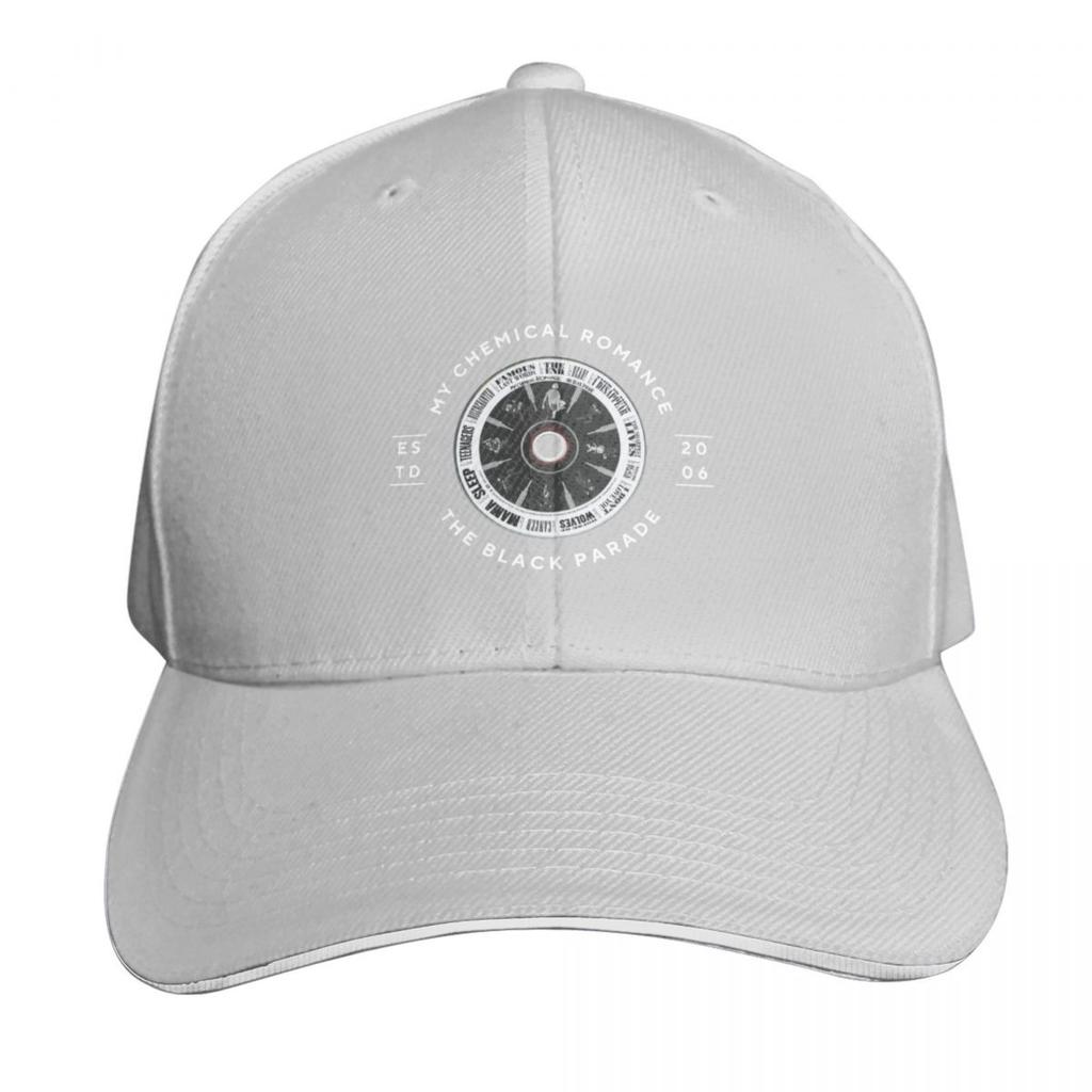 Inverted The Black Parade 2006 Mcr Baseball Cap Quick Dry Performance Cotton Twill Breathable Contrast Two Tone Brim