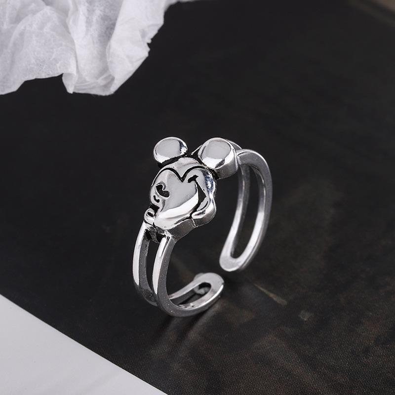 Men’s S925 Silver Index Finger Ring - Trendy Niche Style, Internet Celebrity-Inspired, Simple Yet High-End.