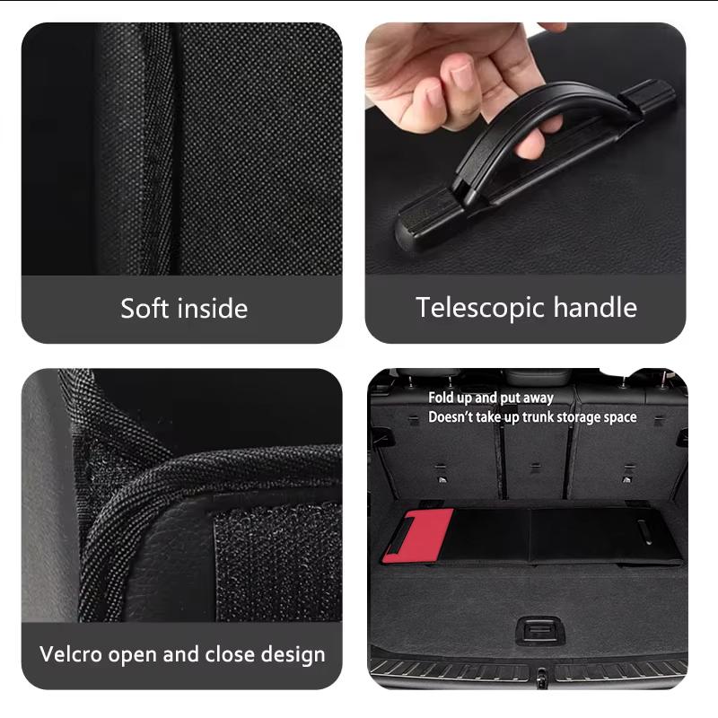 GJEE1 Lexus Folding Car Storage Bag Trunk Organizer Box Tools Tidying For IS300h NX300h IS250 IS350 RX350 LX570 LX600 LX470 GX470 UX