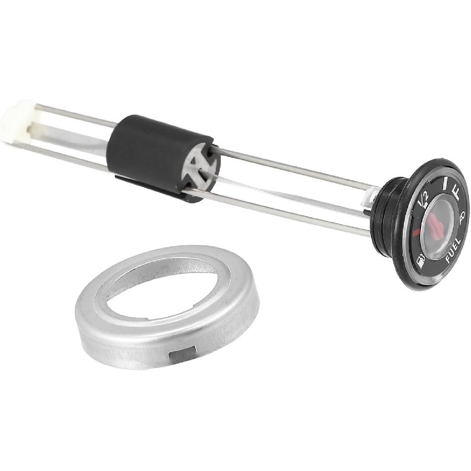 ATV Fuel Gas Tank Level Gauge Meter with Cap for Kawasaki Bayou 220 250 for Kawasaki Prairie 300 400 KVF Replace 52005-0735 52005-1121 Gas Tank Gauge