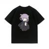 New Japan Anime Unisex Hipster Tshirt CALL OF THE NIGHT COS Fans Printed Shortsleev Tops Streetwear Aesthetic Korea Style Tees