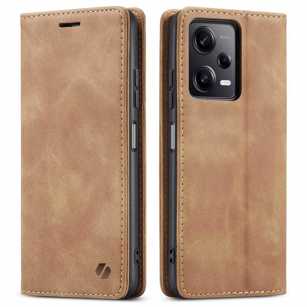 Sc Wallet Poco X5 Pro/Note 12 Pro Light Brown