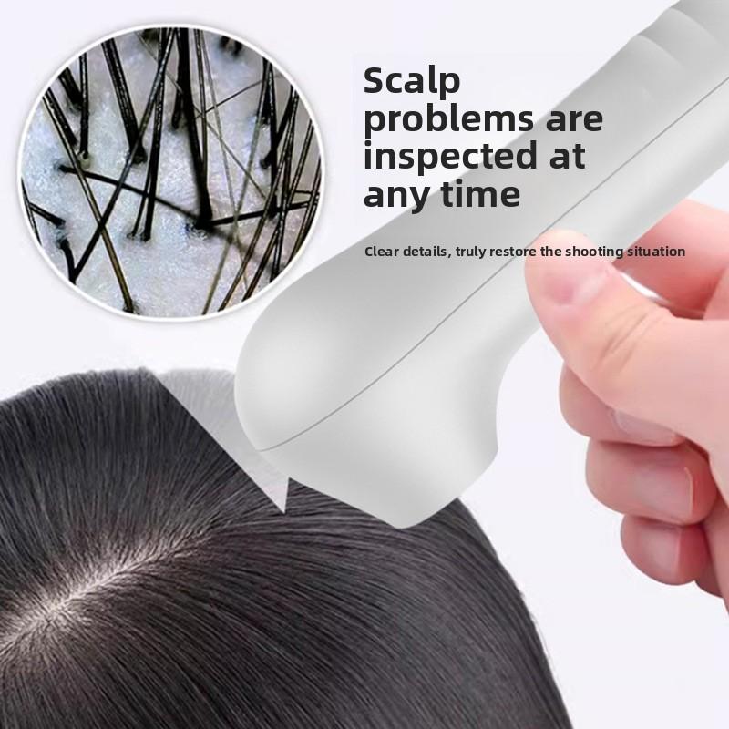 Intelligent Scalp Detection Instrument, Blue Light Ultra High Definition Pore Hair Follicle Scalp Detector, Skin Tester