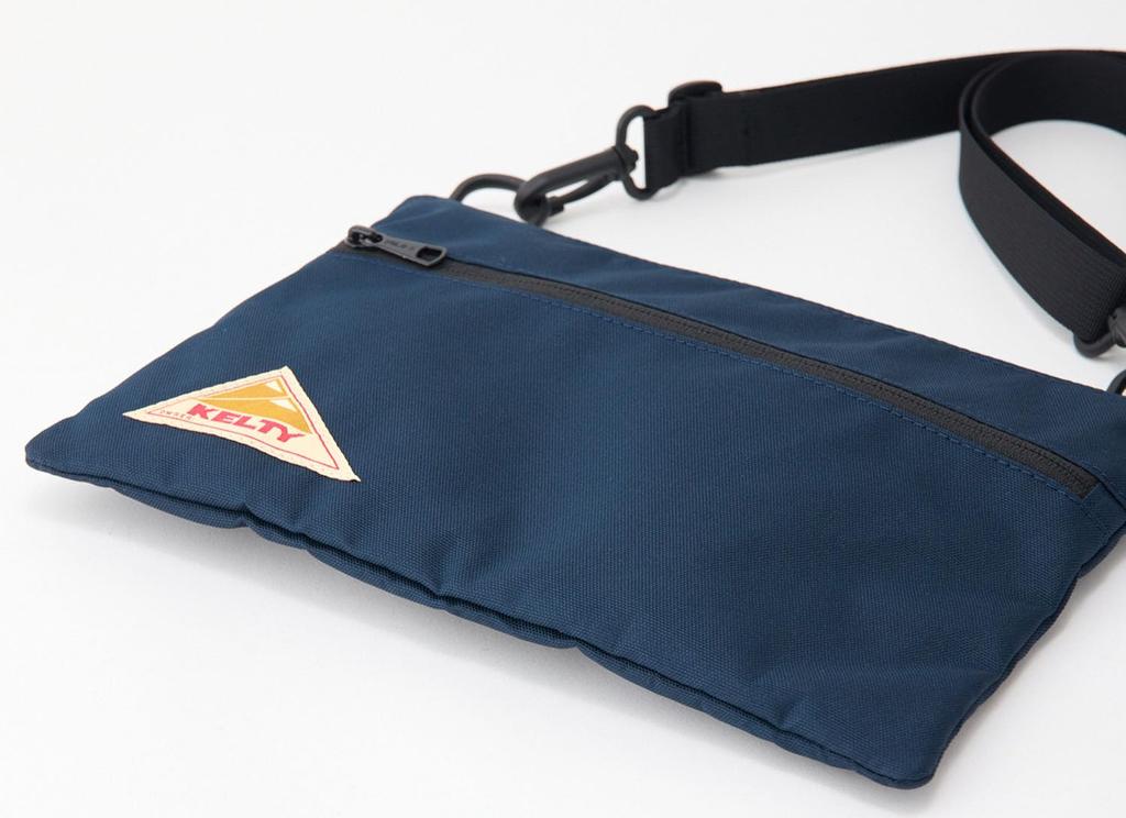 KELTY Outdoor Shoulder Bag ES FLAT POUCH SM 21cm x 29cm x 1cm Navy 3259270726