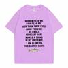 Women Fear Me Fish Fear Me Men Women Casual T-shirt Tops Tshirt Loose T-shirt Crew Oversized Fitted Soft Anime Manga Tee Clothes