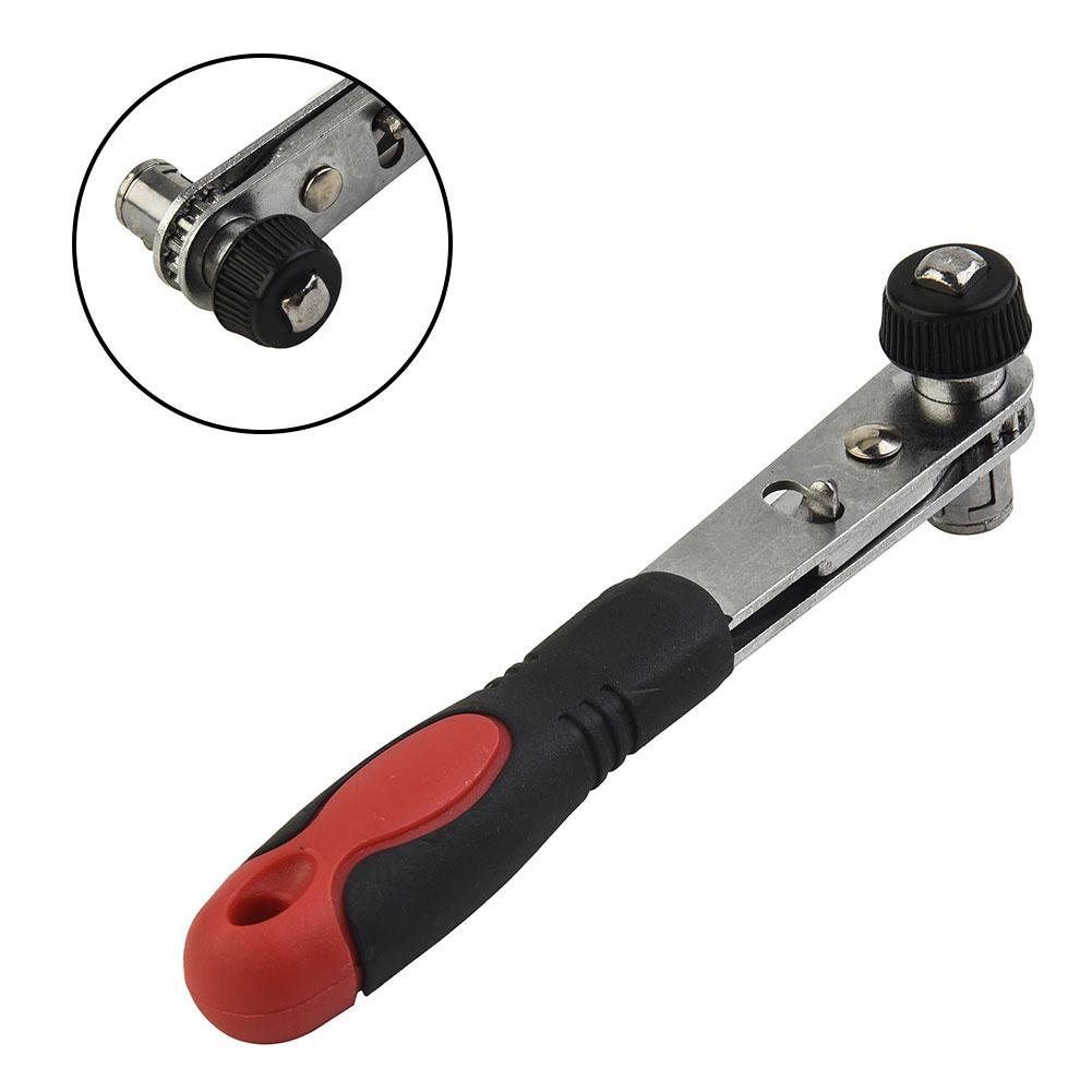 1x Ratchet Wrench 1 4  Screwdriver Rod 6.35 MM Quick Socket Wrench Tool