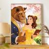 Disney Beauty and the Beast Diamond Paint Painting Art Kit Handmade DIY5D Home Decor Gift
