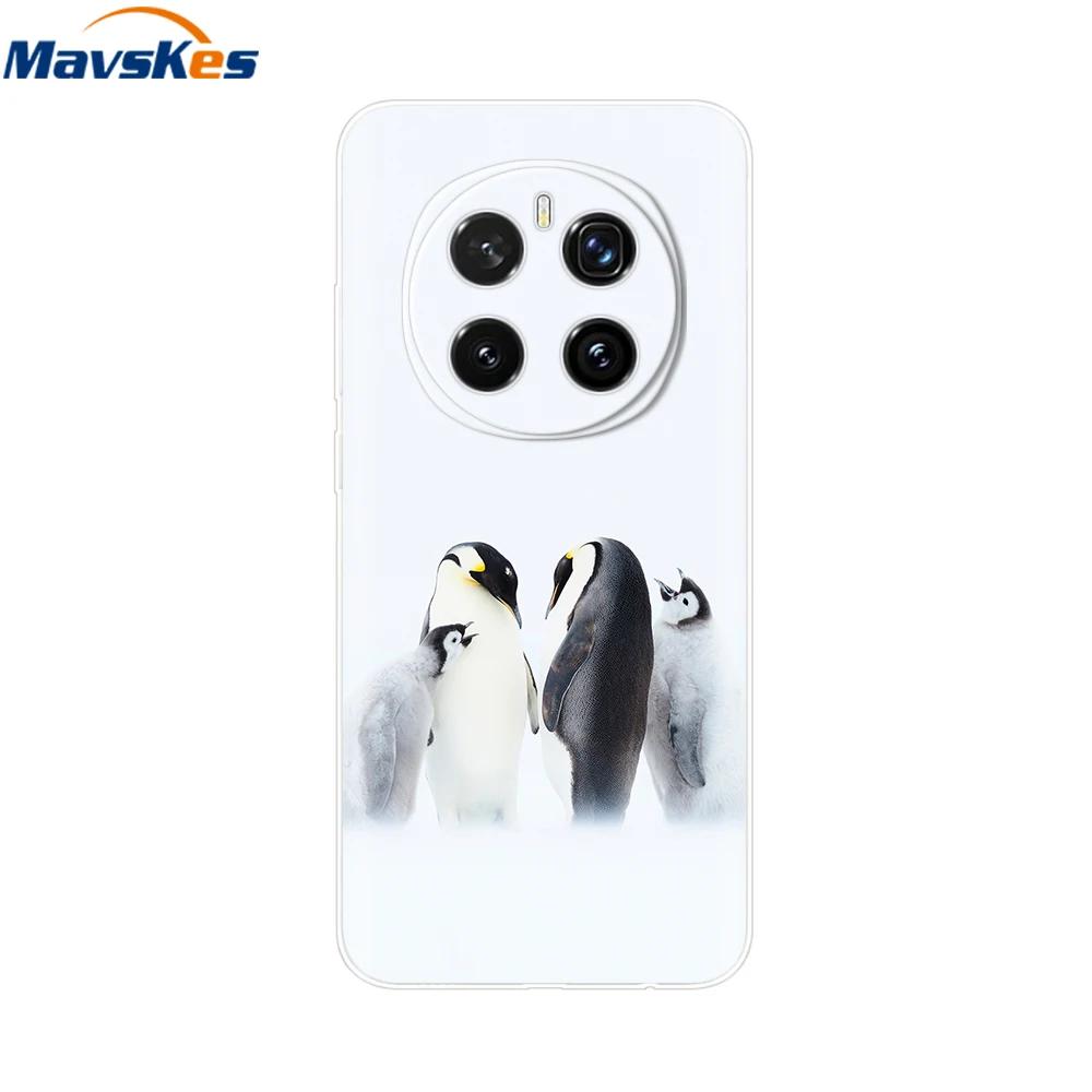 Für Honor Magic 7 Pro Hülle Magic7 Pro Klare Bemalte Abdeckung Weiche Silikon Handyhülle Für Huawei Honor Magic7Pro Hülle Fundas Schalen
