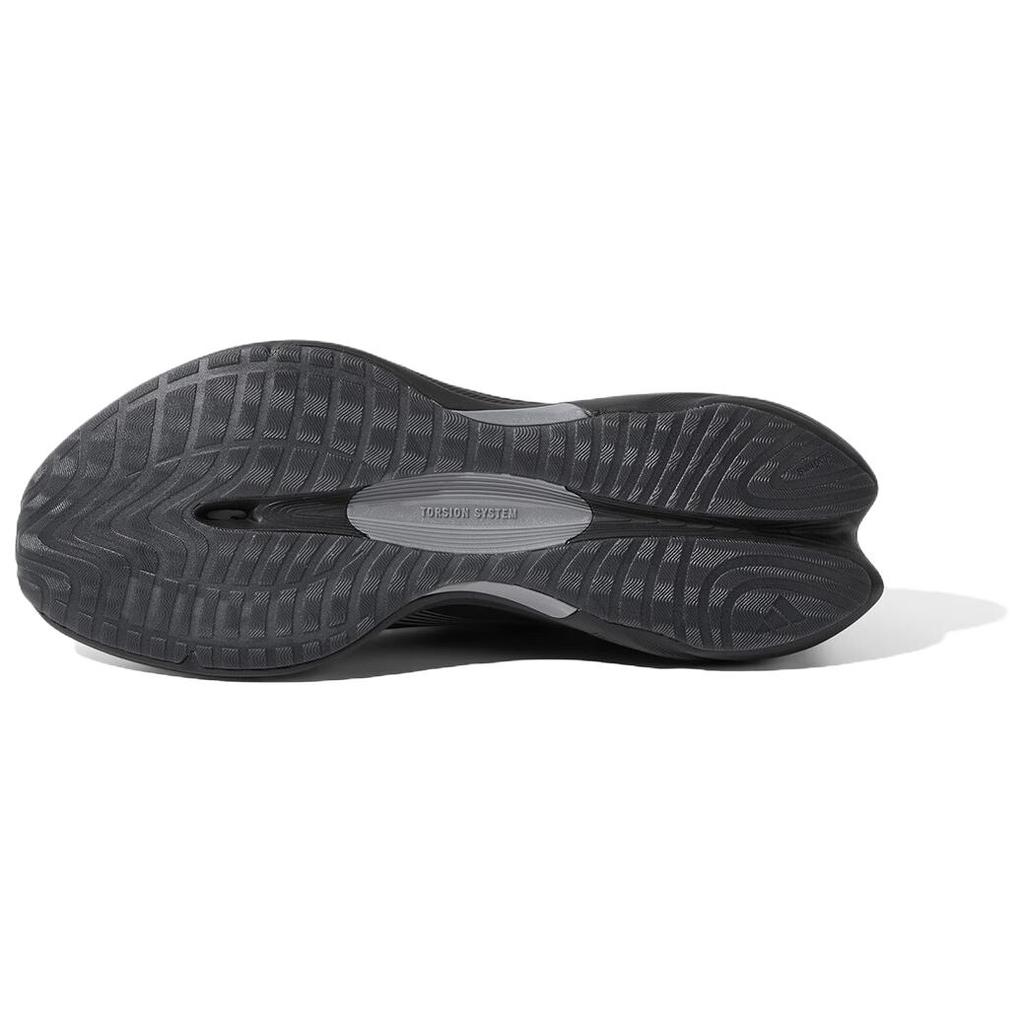 Adidas Yingfeng Collection Comfortable And Lightweight Cushioning Slip Resistant Breathable Running Shoes Unisex Black KJ3894