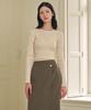 MICANE Bronze Wrap Button Long Skirt
