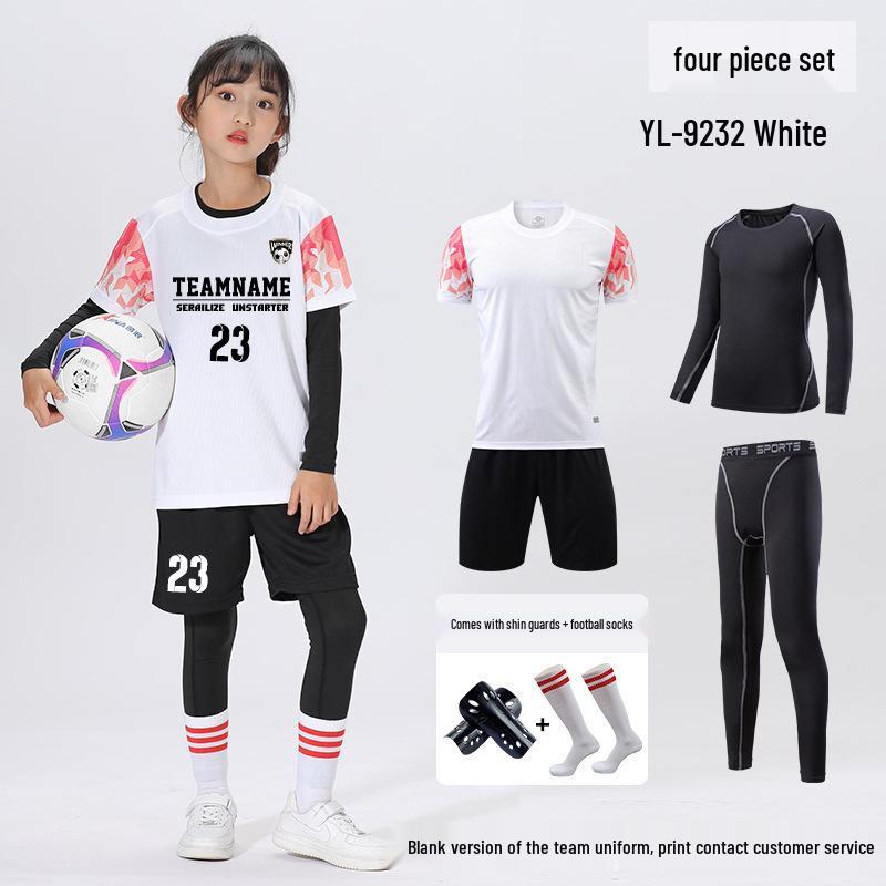 Kids Soccer Practice & Team Uniform Set with Jump Rope 16