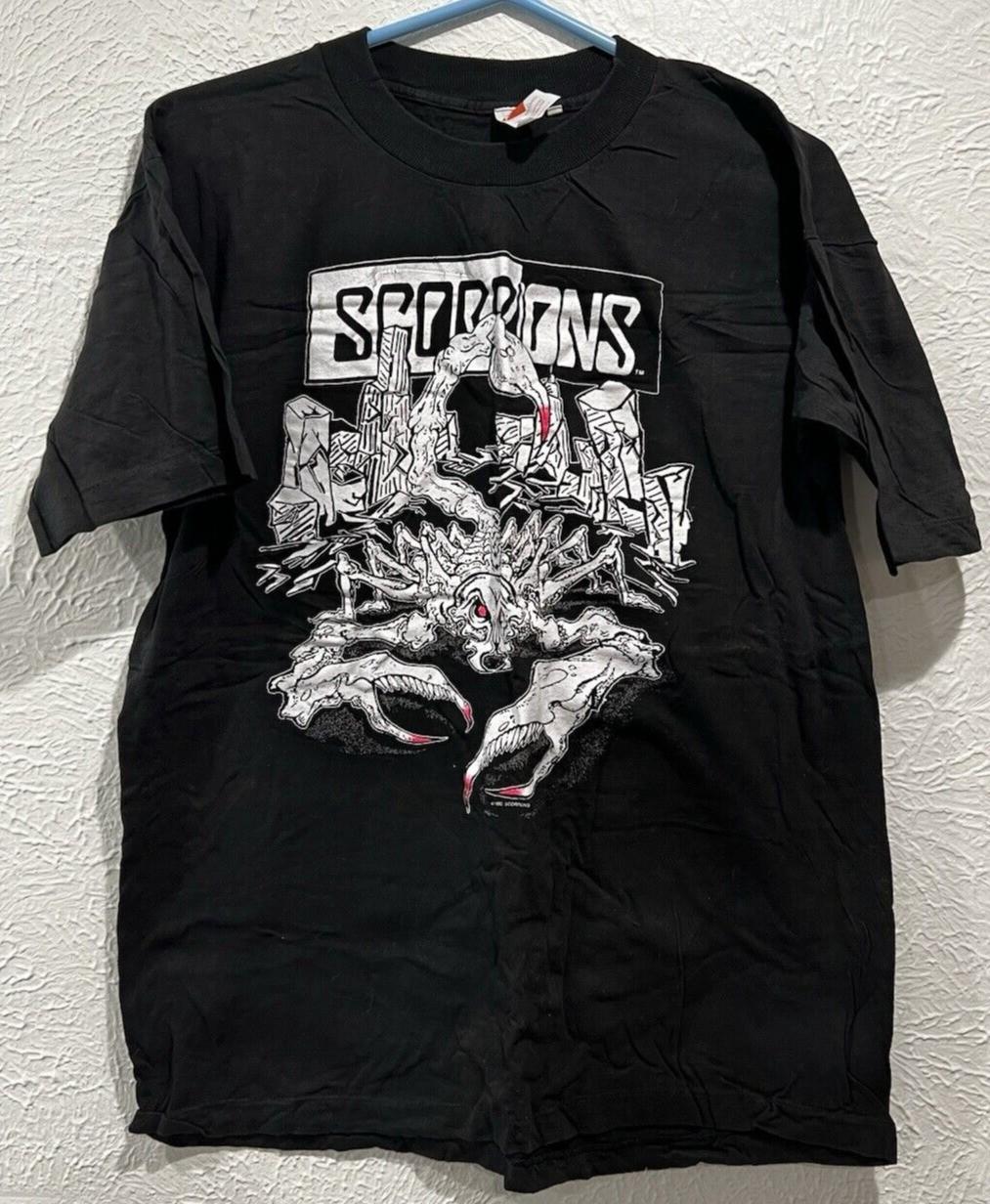 

1991 Scorpions Tease Me Please Me Concert Tour T-Shirt AN45610 Unisex T-Shirt XXXL