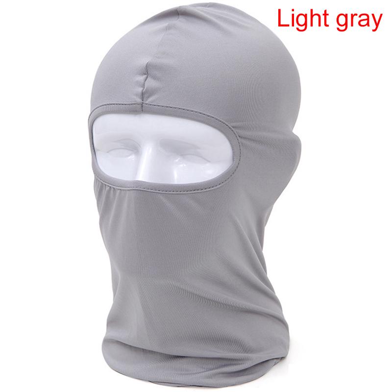 Menn Kvinner Sommer Balaclava Sun Uv Face Shield Full Face Cover Neck Hette Headwrap