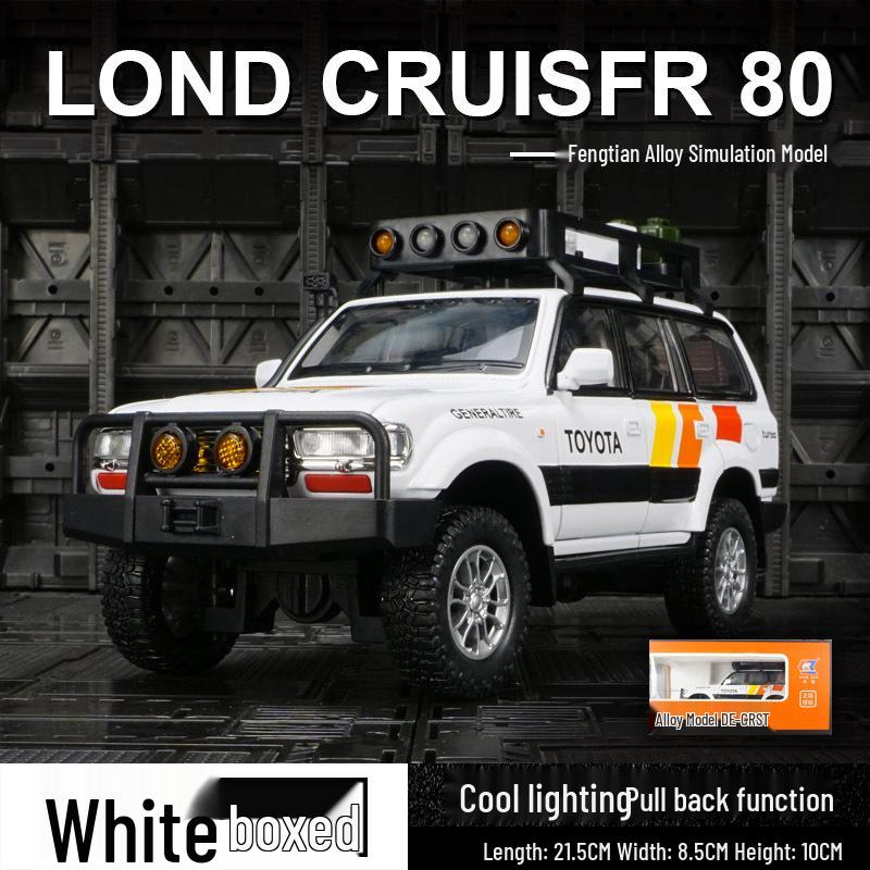 

Zhi C4062 Модель игрушечного автомобиля из сплава Land Cruiser LC80 со звуком и светом