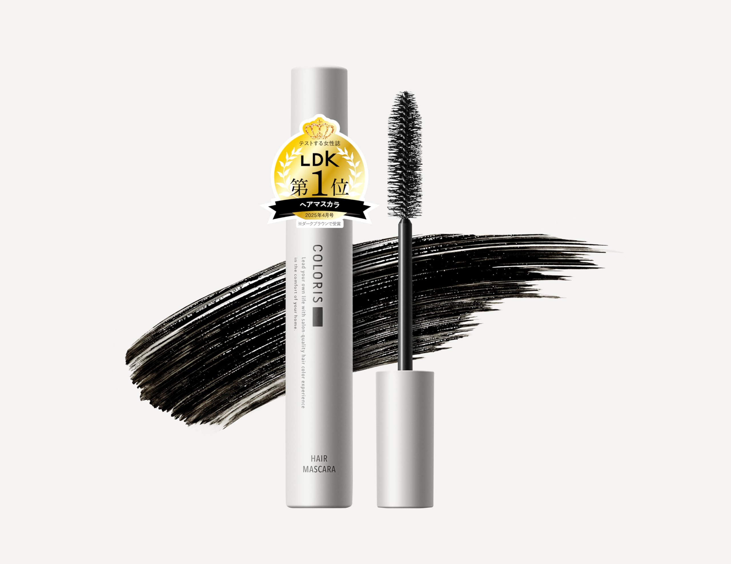 

COLORIS Hair Grey Hair Ahoge Частичная седина для волос Ahoge Dark 11 г Тушь для ресниц, консилер, карандаш, [Быстросохнущая/Качество салона], Краска, Фиксатор, Коричневый,