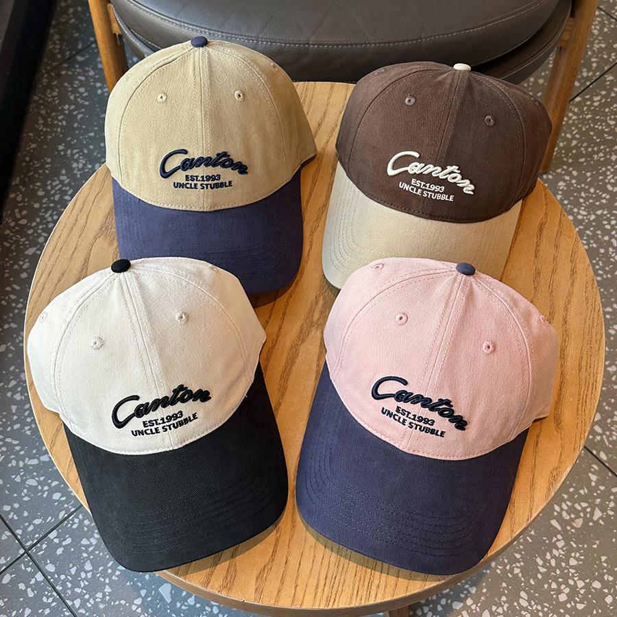 Cotton Adjustable Chic Duck Bill Cap Spring Autumn Vintage Fashion Streetwear