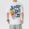 Nike T Shirts Men's White Crew Neck Moderate IM5043-100