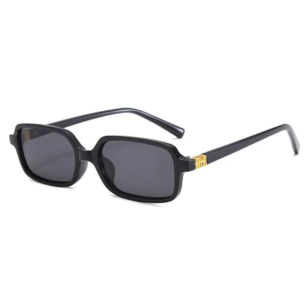 Y2k Style Square Sunglasses for Women Sunscreen Luxury Brand Small Frame Square Sunglasses Vintage Punk Sun Hip Hop Glasses