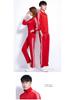 Men's Youth Stand-up Collar Sports Casual Set - Spring/Autumn Dance Team Uniform