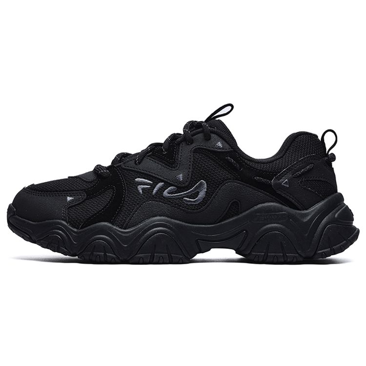 FILA Fluid 4 Mesh Cat Paw 4.0 Sports Low-Top Lifestyle Shoes Men sneakers Black F12M242101FBK