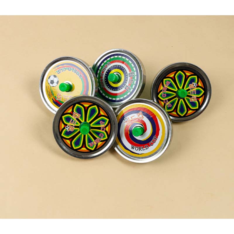 Koreanische Kreisel. Fadenkreisel. Fight Top-Metal