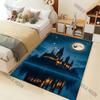 Magic World Castle Print Carpet for Living Room Bedroom Bedside Floor Mat Sofa Table Area Rugs Home Decor Luxury Gift