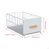 Pull Out Cabinet Organizer Guide Rail Design Expandable Sliding Drawer Pantry Storage Shelf for