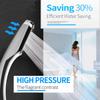 Square 300-hole High-pressure Rain Shower Nozzle Shower Head Water-saving Water Flow with Chrome-plated ABS Bathroom Accessories