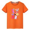 T Shirt for Kids Boy 10year Saja Boys  Print 100%Cotton Cute Tops Y2k  Anime Short Kpop Demon Hunters Kawaii Tees Girls Clothes