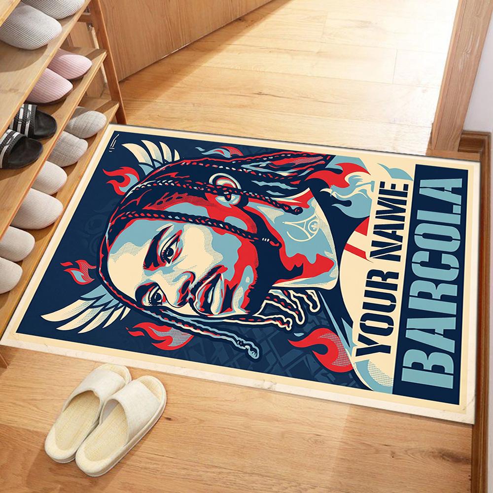 Liverpool Fc Customized Name Area Rug Suitable For Outdoor Balcony Hallway Foyer Antislip Carpet Decorate Offices Perfect Birthdaychristmas Gift Idea