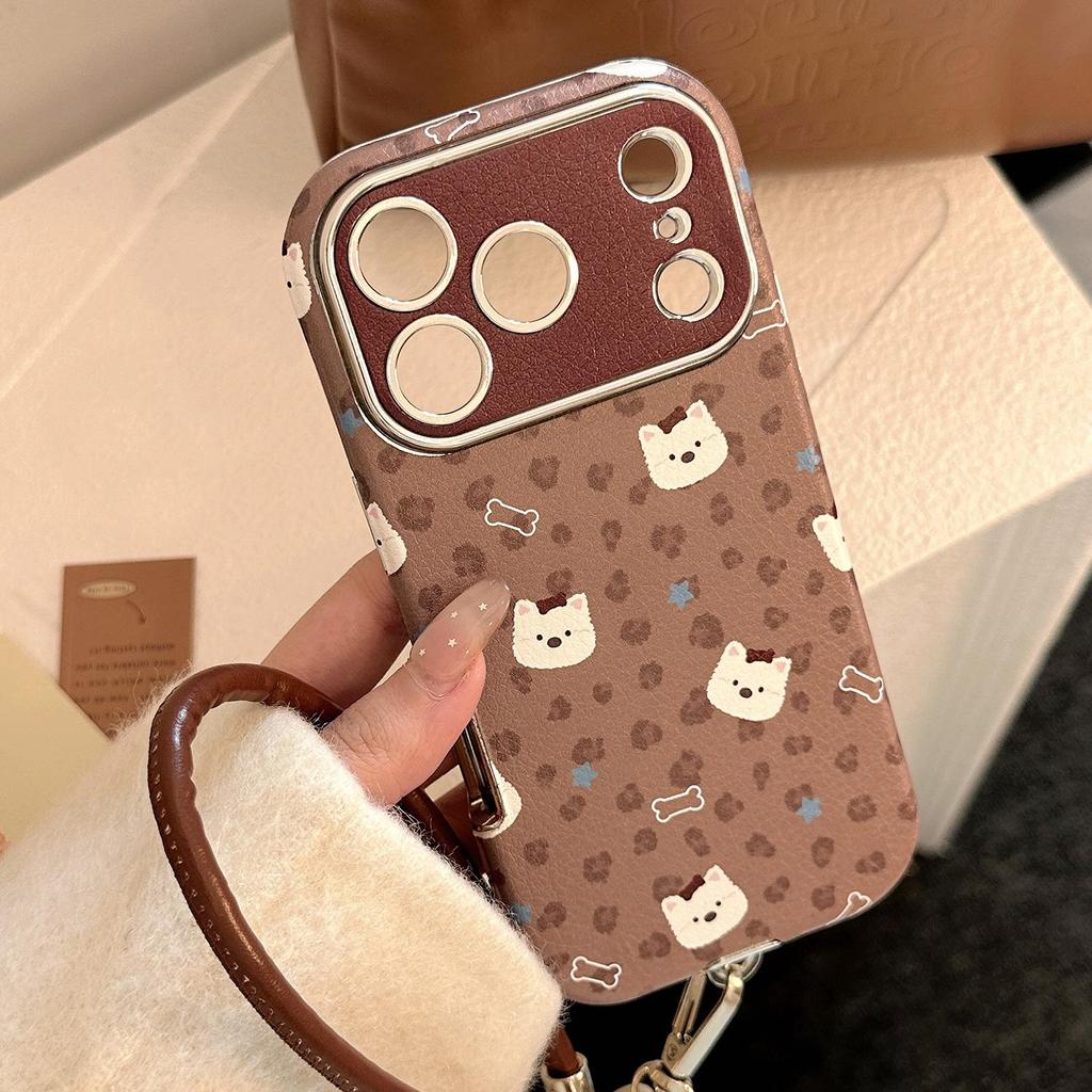 Cute Puppy Phone Case for iPhone 16, iPhone 17, iPhone 17 Pro Max