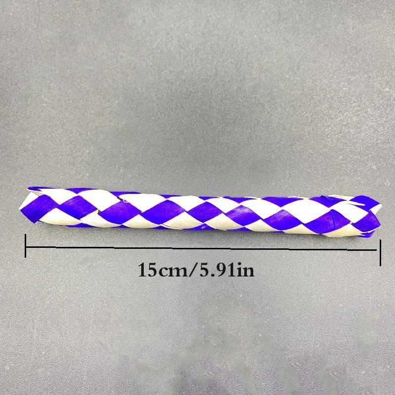 5Pcs 15Cm Finger Traps Bamboo Tube Finger Traps Kids Prank Toys Party Gifts Chinese Bamboo Toys