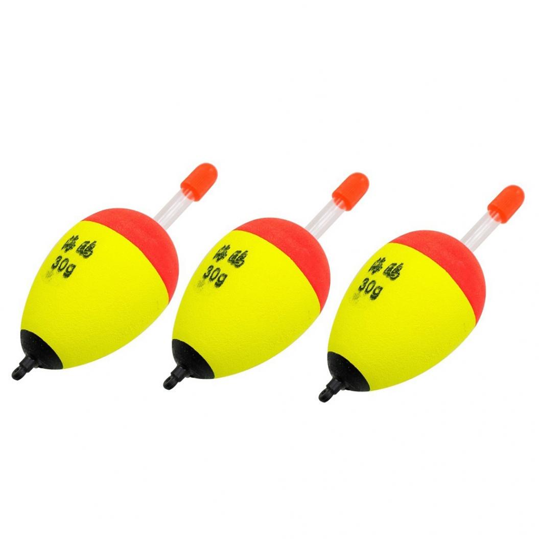 

3Pcs 2.2-4.4g EVA Buy Lighting Float Fish Bait Detector Рибальські аксесуари 50g