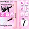 Kit de Herramientas de Maquillaje con Pegamento y Pinzas para Mezclar Pestañas Postizas tipo Racimo Extensión de Pestañas Diy para Pestañas Set de Pestañas Impermeables Gruesas
