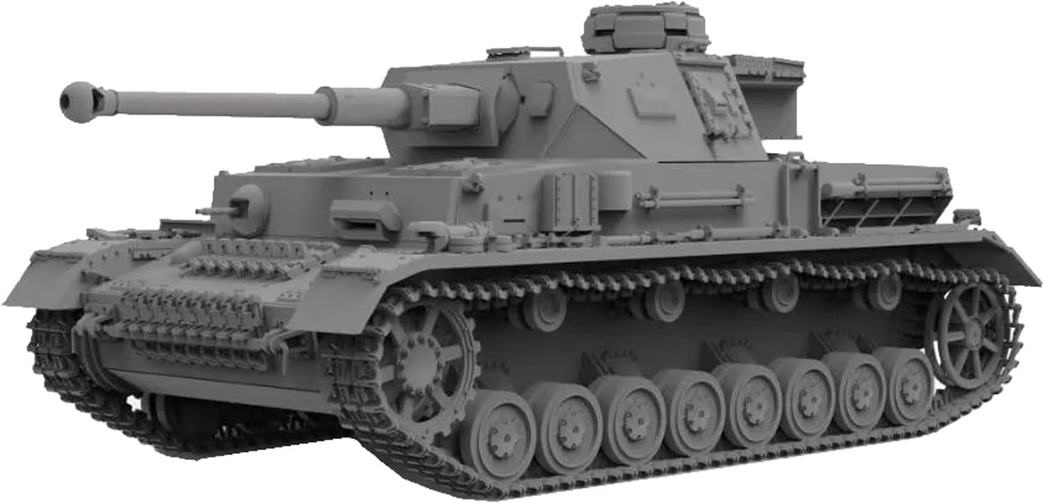 

Flyhawk German Panzer IV Plastic Model Kit FLYFH3025 1/72 (F2/G) (Tank)