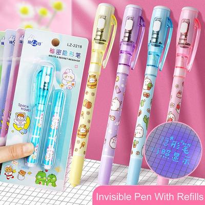 Mysteriously Disappearing Invisible Pen With Refills Secret Message Pen  Diary Secrets