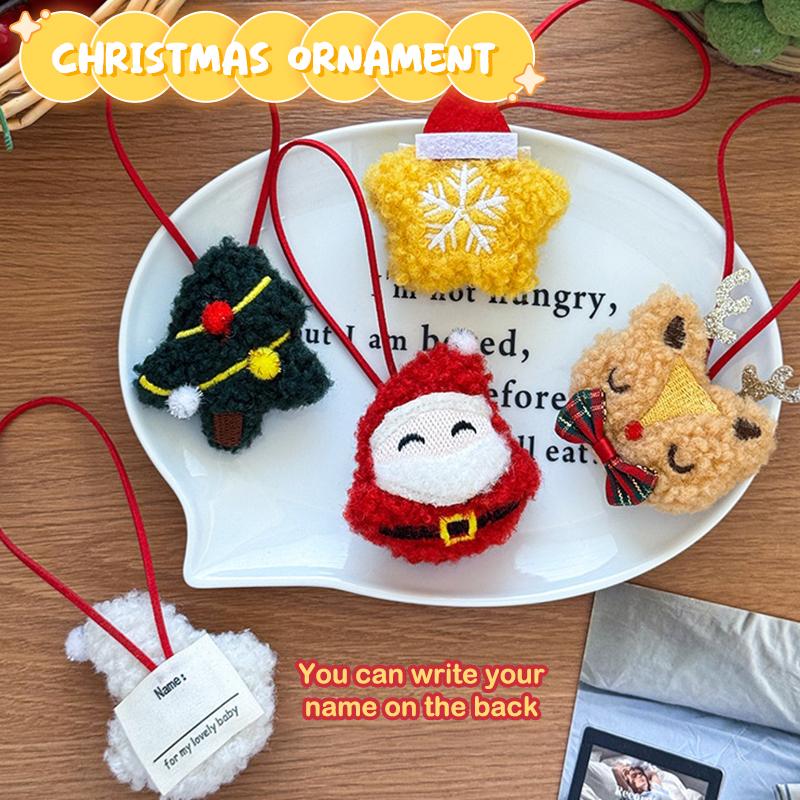 Weihnachtsbaum Anhänger Plüschtiere Weihnachtsmann Weihnachtsbaum Kamera Anhänger Raum Rucksack Dekoration Kinder Weihnachtsgeschenk