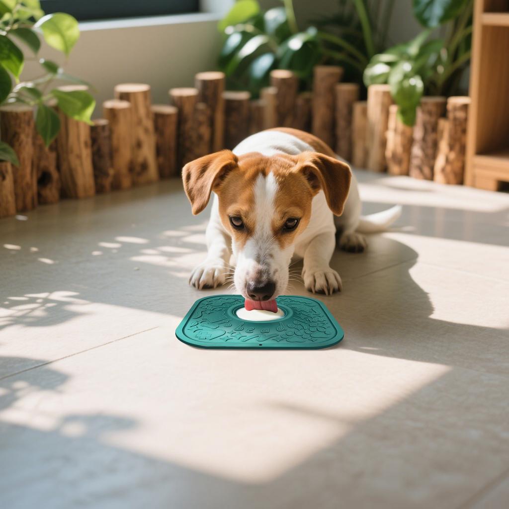 Easy To Clean Dog Licking Mat, Non-slip Slow Feeding Mat, Free Silicone Mat, Interactive Dog Toy