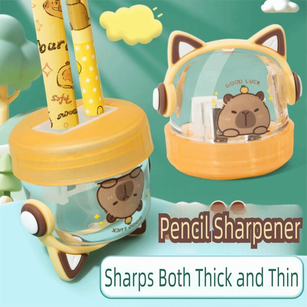 Mini Portable Capybara Pencil Sharpener Pencil Sharpener for Kids School Office Supplies