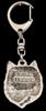 Cairn Terrier II - Silver-plated key ring with a dog in a gift box, handbag decoration, backpack pendant by Art-Dog brand