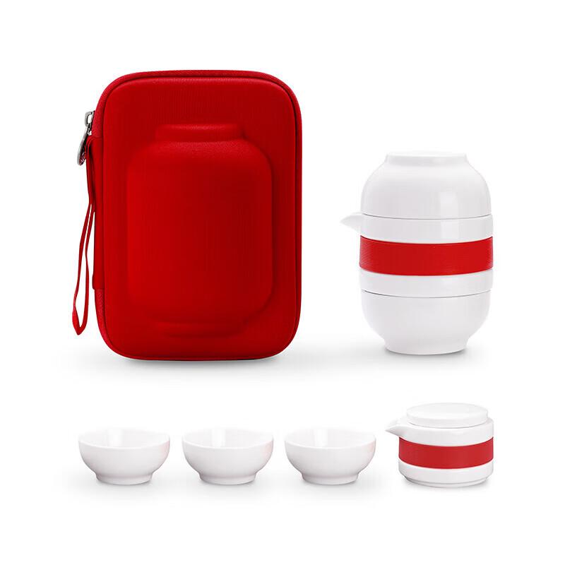 Portable Ceramic Travel Tea Set