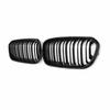 Glossy Front Kidney Grill Grille For BMW 1 Series F20 F21 LCI 120i 2015 2016 2017 Car Front Bumper Grilles Kidney Racing Grills