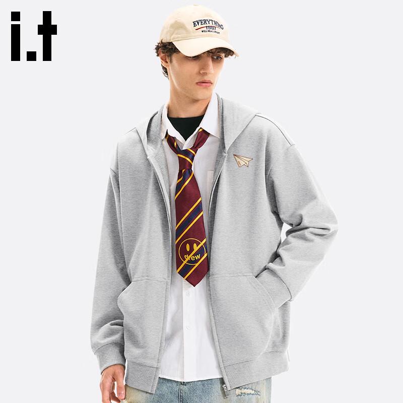 Fingercroxx Men's Japanese Style Casual Hooded Cardigan Jacket