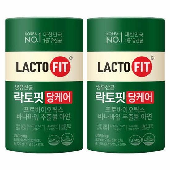Lacto-Fit Probiotics Stick Supplement 1+1 Set Korean Gut Health Probiotic Powder