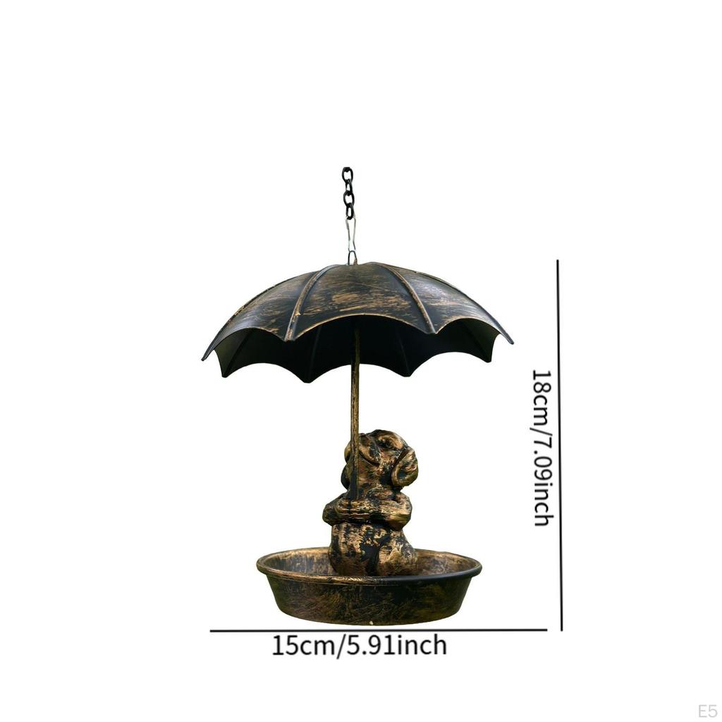 Bird Feeder Food Tray Garden Decor Craetive Animal Shape Water Feeding Birds Station