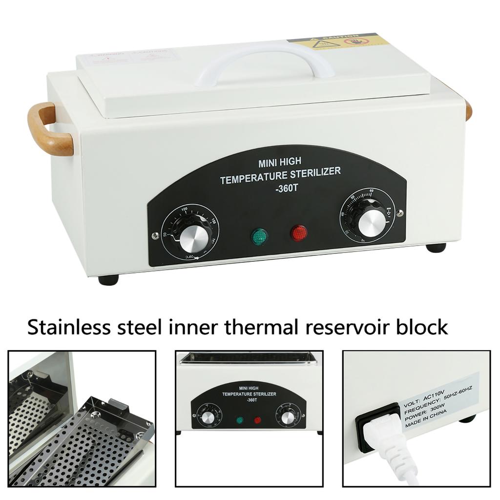 Dental Lab Heat Cabinet Autoclave Hot Dry High Temperature Sterilizer Tool