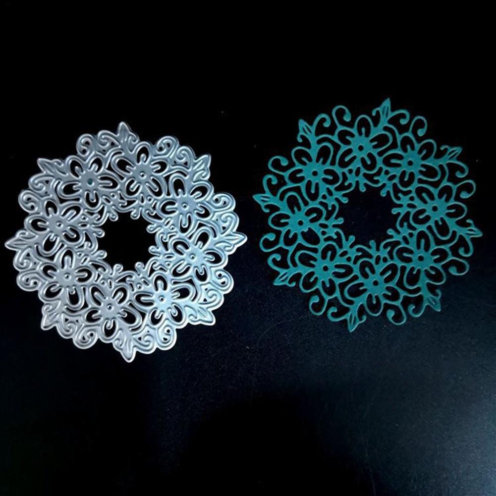 3D květina DIY vyřezávací raznice na výrobu šablon šablony na scrapbooking papír embosování řemeslná šablona vánoční dárek
